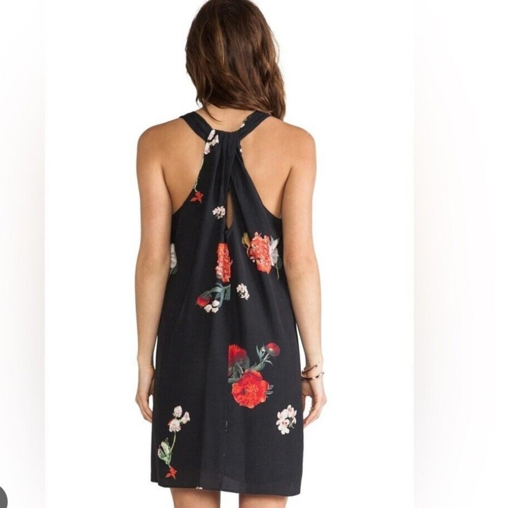 Alice+Olivia Liz Twist Back in Castaway Floral, XS - Picture 2 of 12